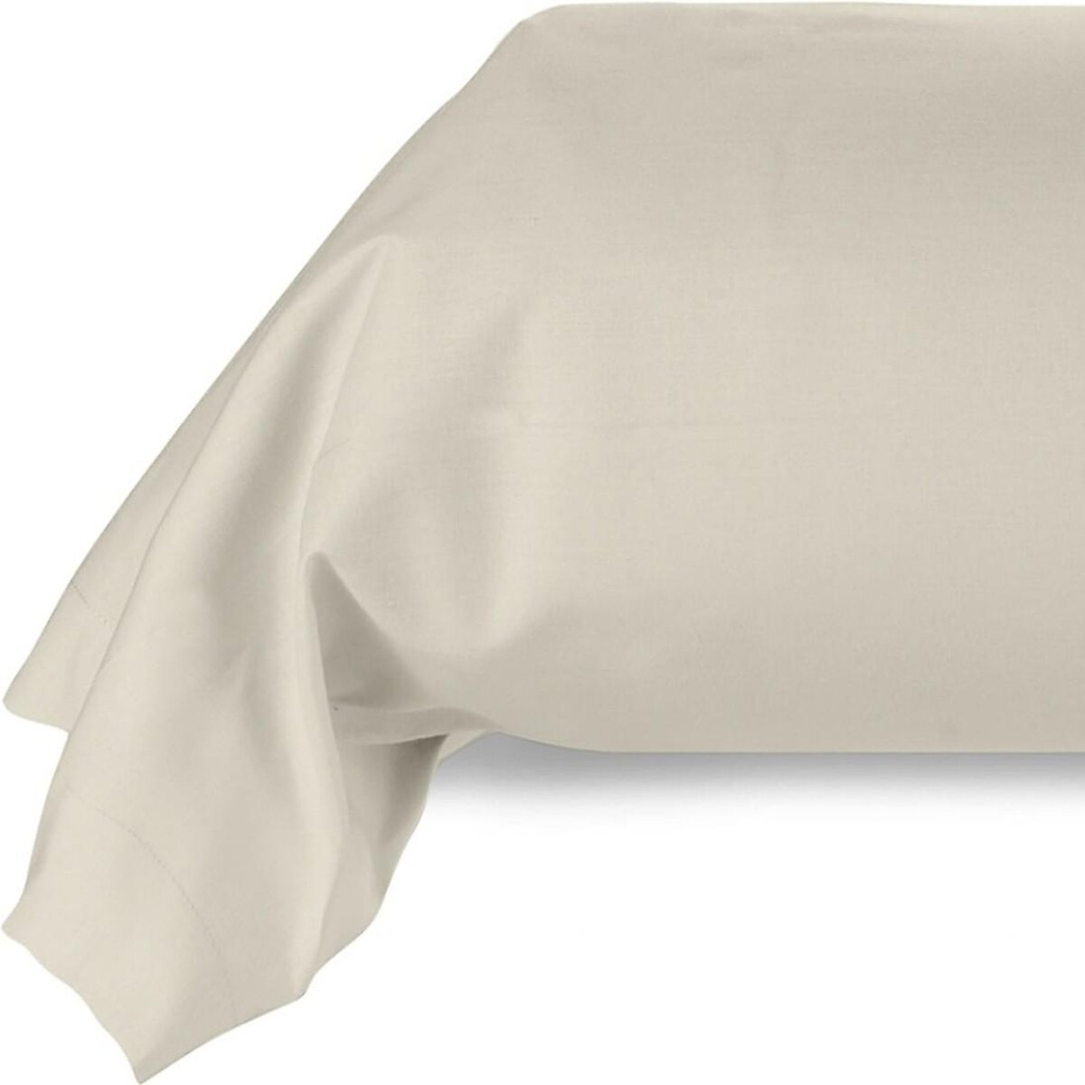Home collection Taie de traversin 100% coton 57fils