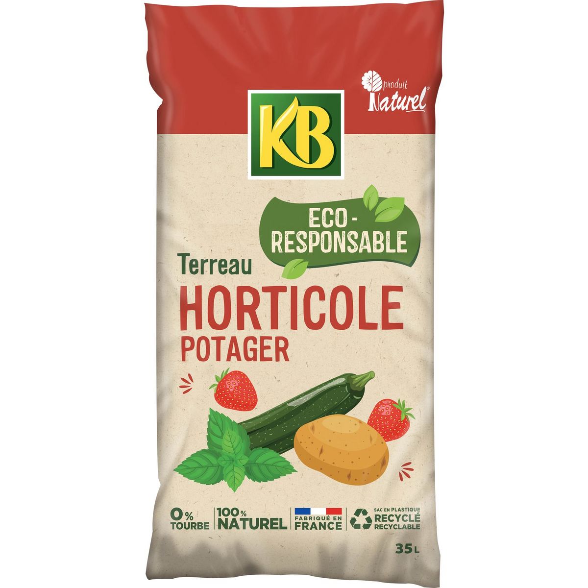 KB Terreau horticole potager UAB 35L