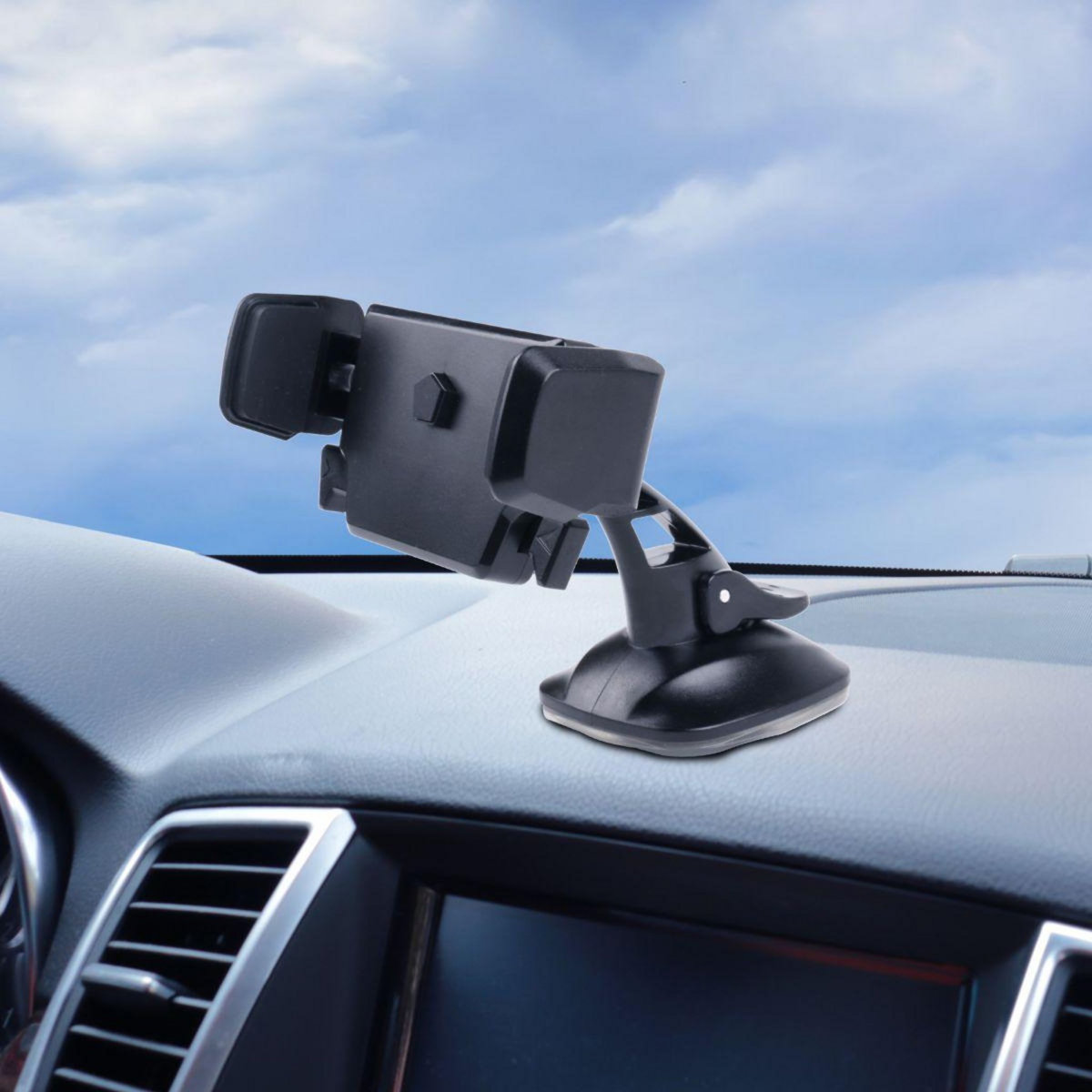 ESSENTIEL B Support smartphone Voiture à machoire 3 en 1