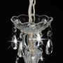 Voir la diapositive 5 : VIDAXL Lustre avec perles Blanc Rond 3 x E14