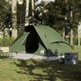 Voir la diapositive 3 : VIDAXL Tente de camping a dome 4 personnes vert olive impermeable