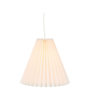 Voir la diapositive 2 : Paris Prix Lampe Suspension  Papier  36cm Blanc