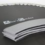 Voir la diapositive 6 : SWEEEK Trampoline rond Ø 250cm gris avec son filet de protection - Pluton - Trampoline de jardin 2.5m| Qualité PRO. | Normes EU.