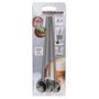 Voir la diapositive 5 : Fackelmann Lot de 9 cuillères à paille réemployables 18 cm Fackelmann Bar Concept