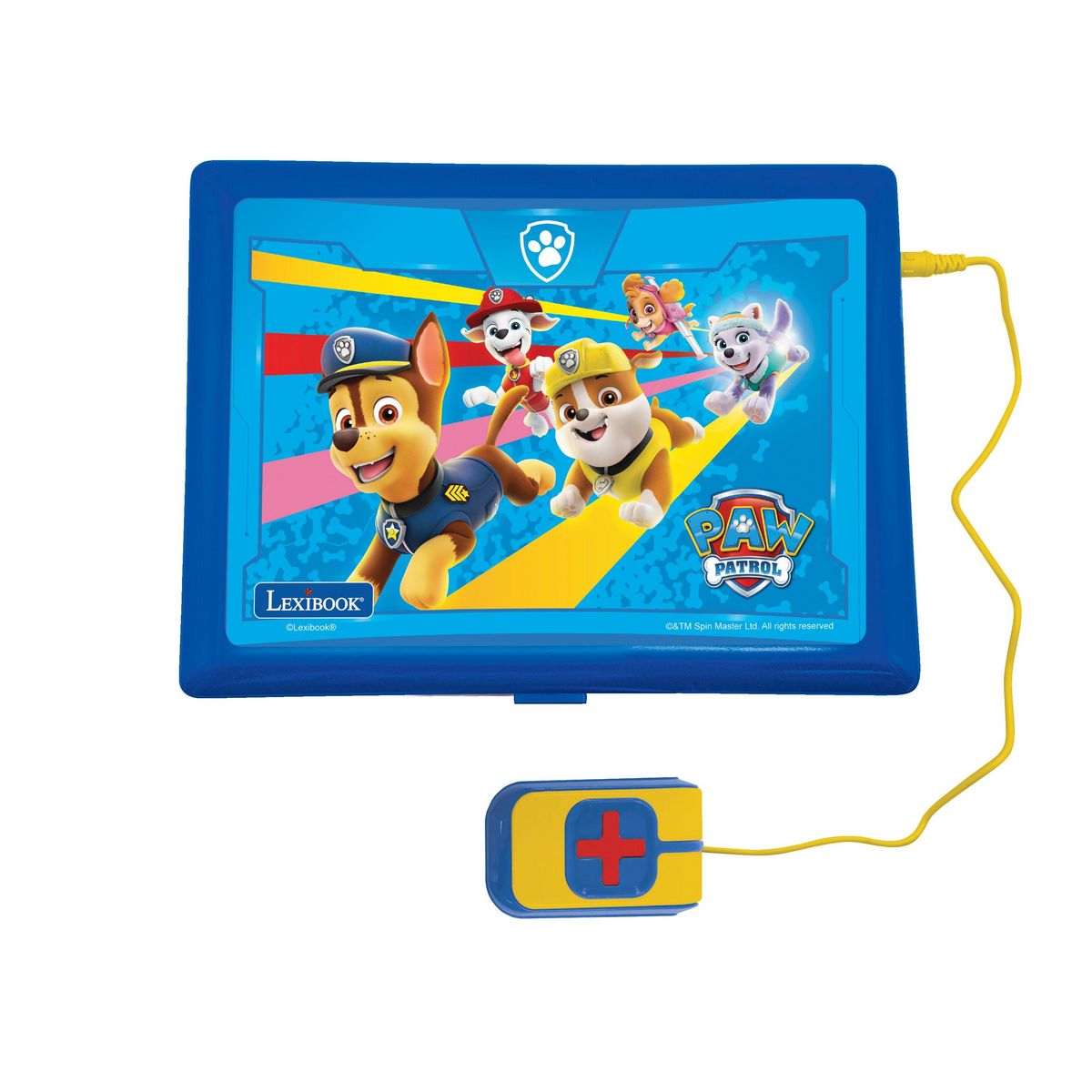 Lexibook Ordinateur éducatif couleur Pat Patrouille bilingue français et néerlandais