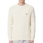 Lacoste Pull  Homme Lacoste Tricot AH0255. Coloris disponibles : Blanc