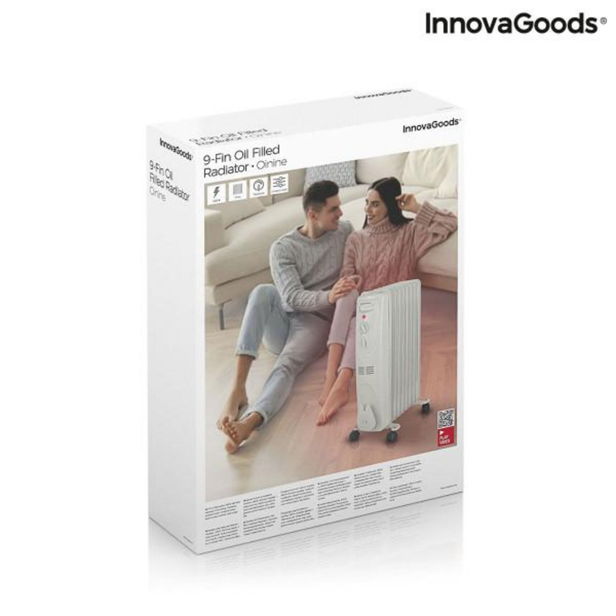 INNOVAGOODS Radiateur à Huile Oinine InnovaGoods 2000 W (9 modules)