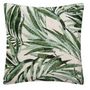 Voir la diapositive 1 : ATMOSPHERA Housse de Coussin  Tropic  40x40cm Vert Cèdre