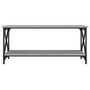 Voir la diapositive 4 : VIDAXL Table basse Sonoma gris 100x45x45 cm Bois d'ingenierie et fer