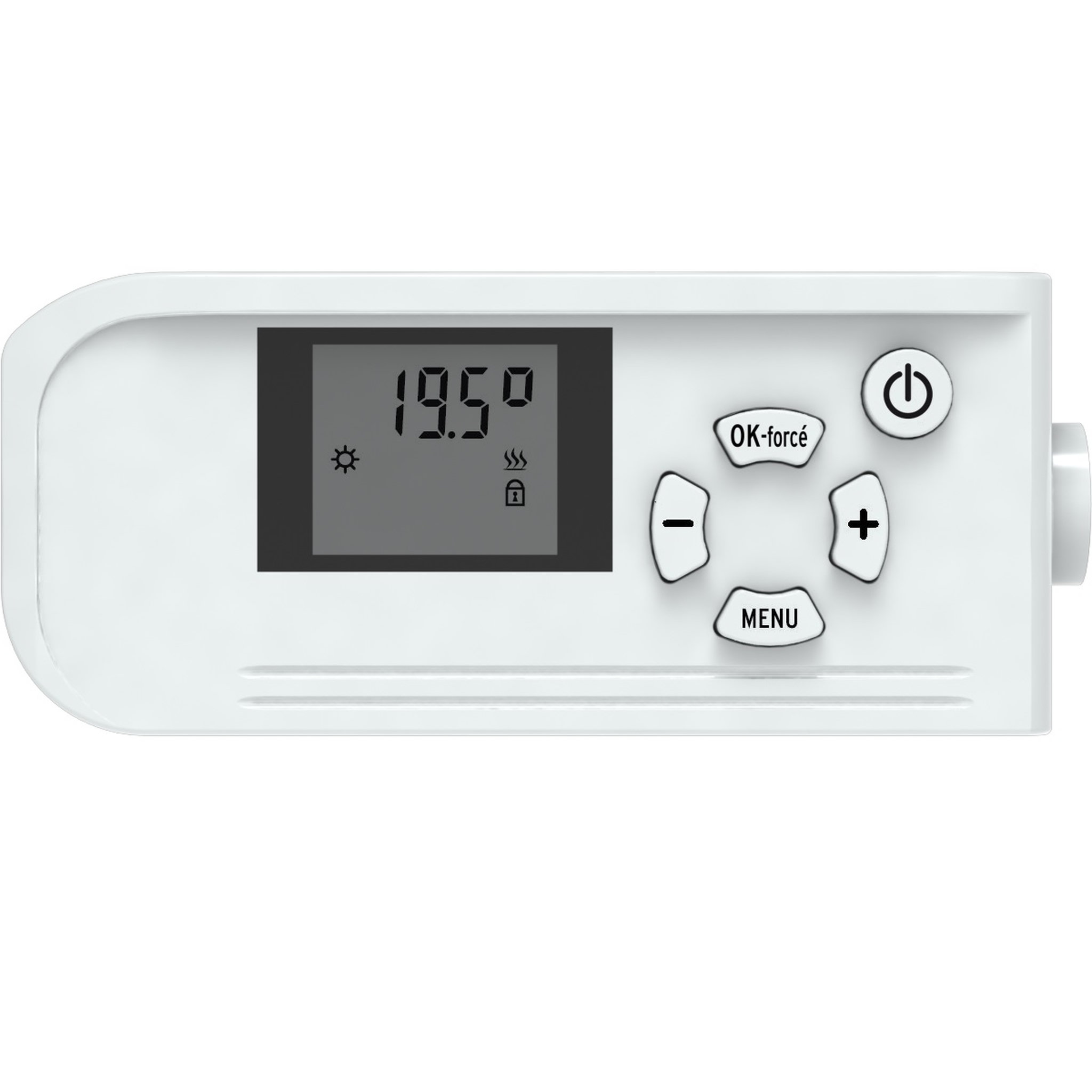 Voir la diapositive 3 : CARRERA Sèche-serviettes électrique LCD 500W - sans fluide