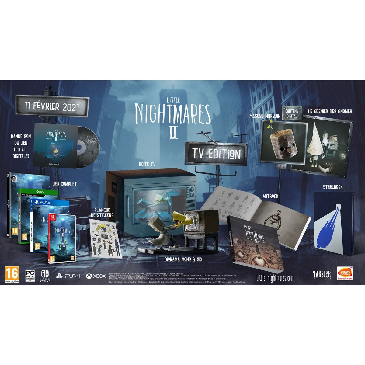 Namco Little Nightmares II TV Edition PS4