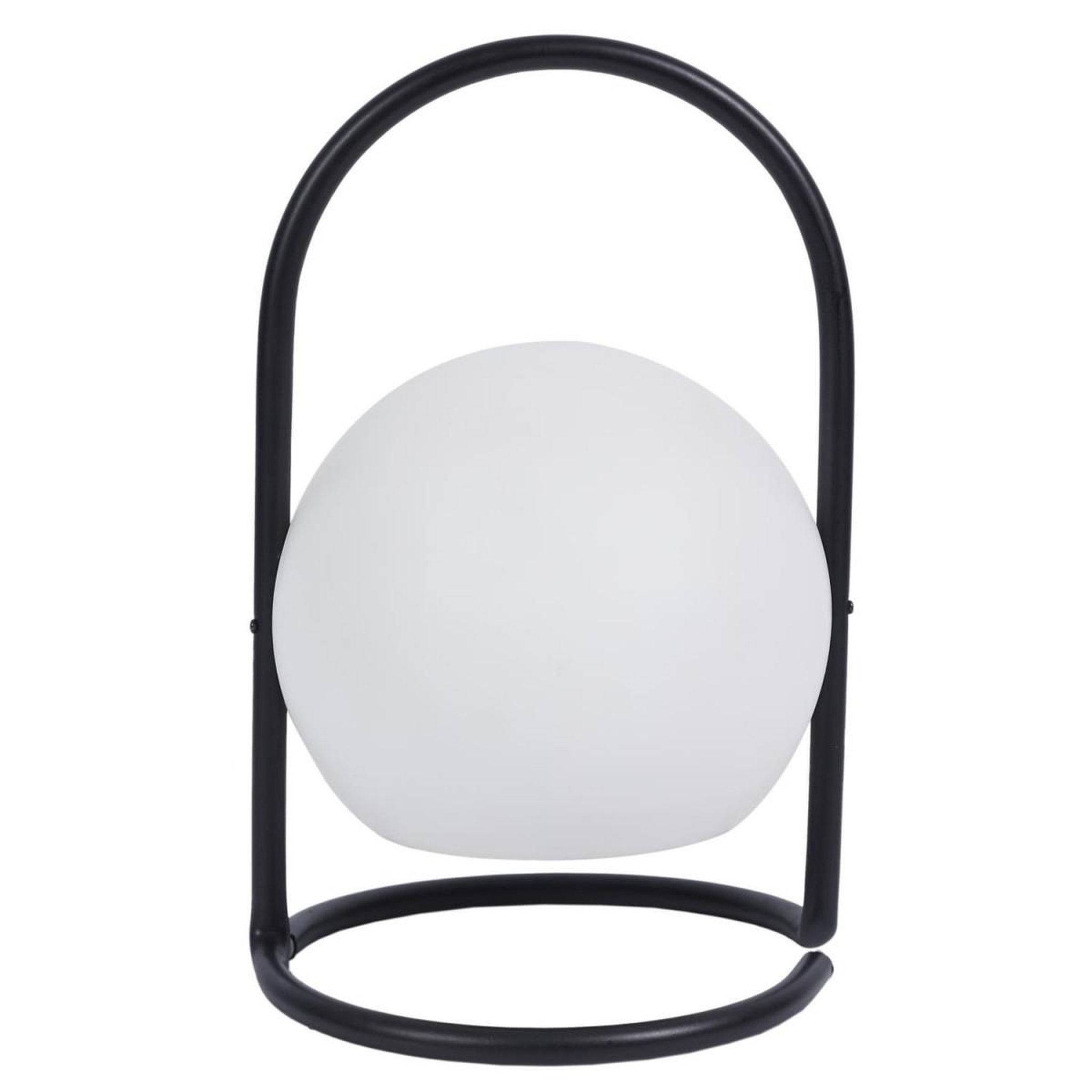 Voir la diapositive 2 : The Home Deco Factory Lampe à poser design led  batterie  29cm blanc