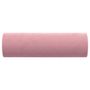Voir la diapositive 4 : VIDAXL Coussins decoratifs lot de 2 Rose Ø15x50 cm Velours
