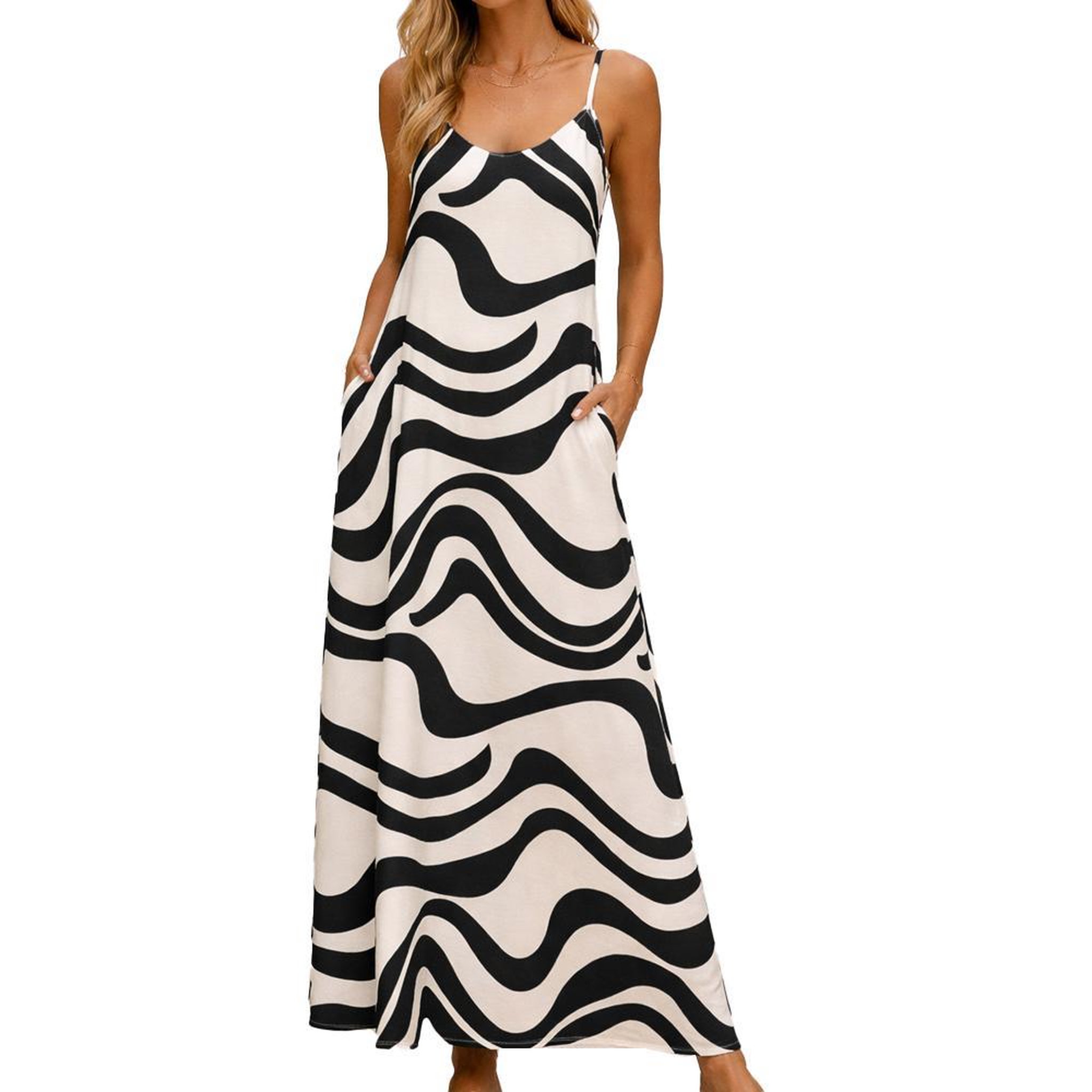 Vero Moda Robe Noir/Beige Femme Vero Moda Lea. Coloris disponibles : Beige