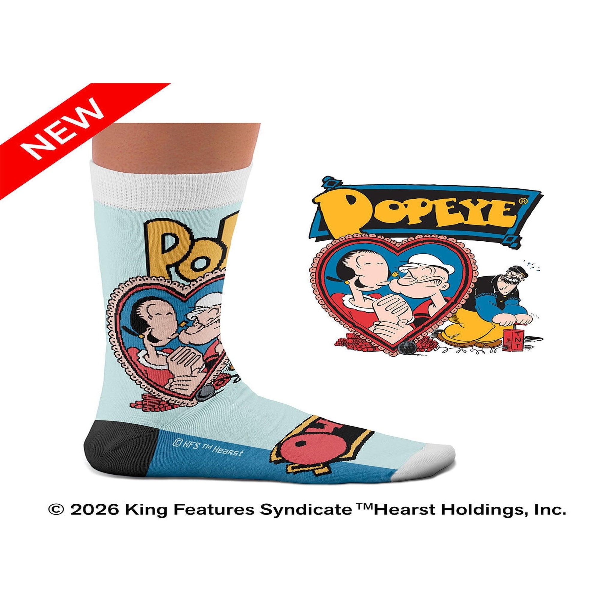 Voir la diapositive 2 : SOCK AFFAIRS Chaussettes popeye & olive