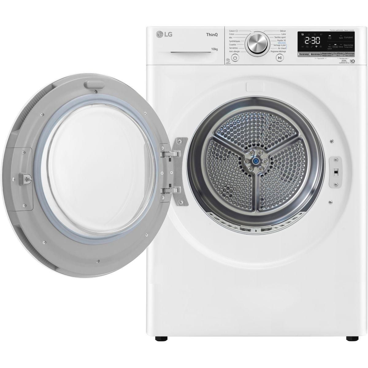 LG Sèche linge pompe à chaleur RH1V51WH