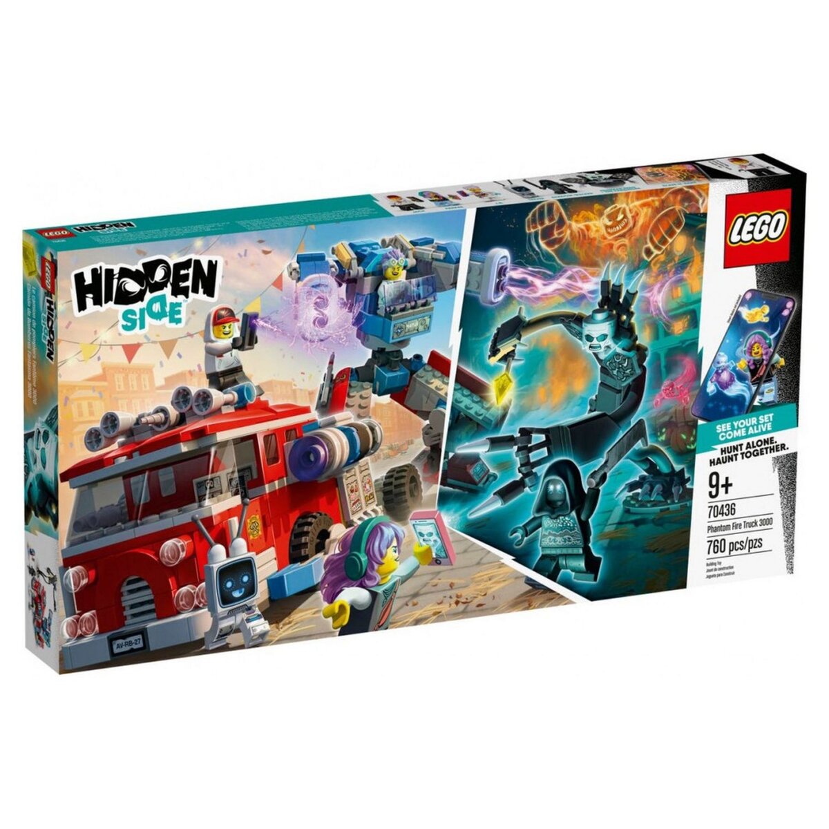 LEGO Hidden Side 70436 - Le camion de pompiers Phantom 3000
