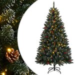 VIDAXL Sapin de Noël artificiel 150 LED 150 cm