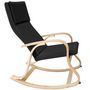 Voir la diapositive 2 : tectake Fauteuil à bascule Roca