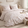 Voir la diapositive 4 : ATELIER DU COTON Parure housse de couette 100% coton 57fils alix