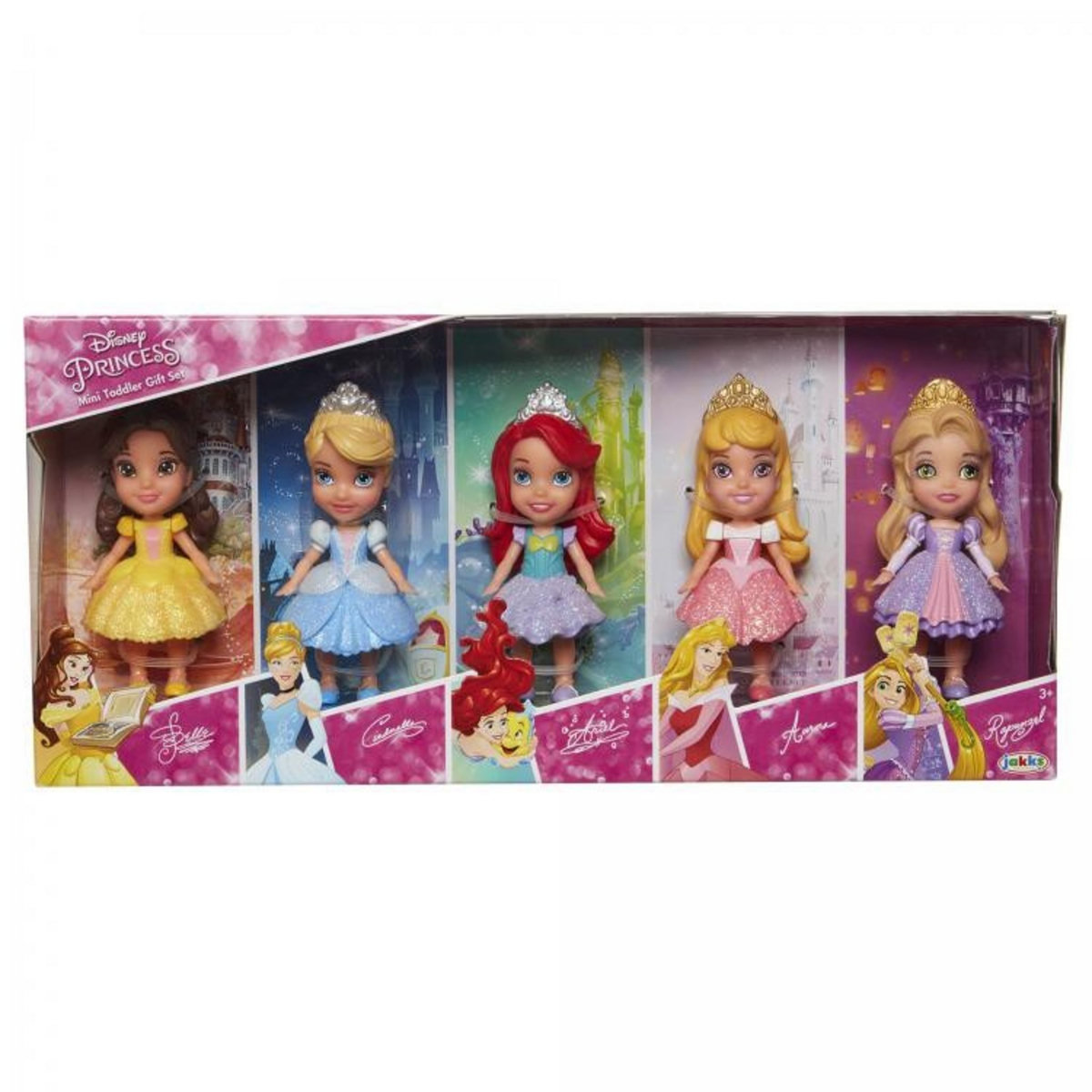 JAKKS PACIFIC Pack de 5 minis princesses Disney