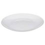 Voir la diapositive 2 : FIVE Lot de 6 Assiettes Plates Réutilisables  Square  25cm Blanc