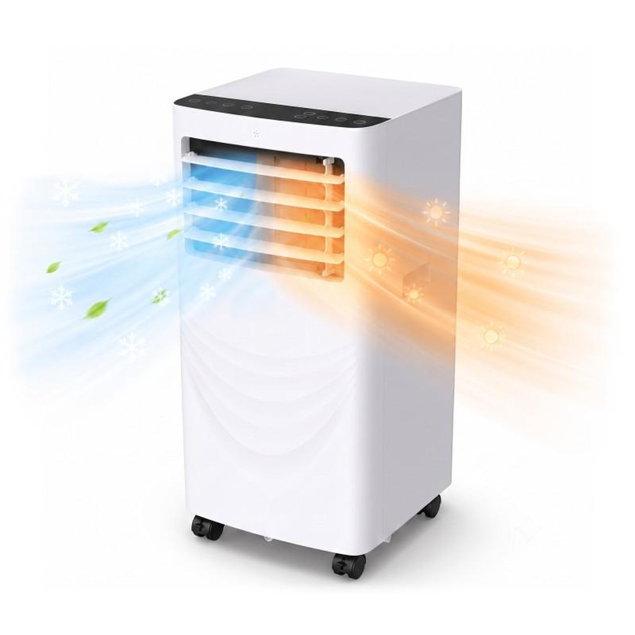 Voir la diapositive 3 : Climatiseur portable réversible 12000 btu - wi-fi