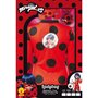 Voir la diapositive 2 : RUBIES Déguisement Panoplie Ladybug + Kit Yoyo & Boucles D'Oreilles - Taille L - 7/8 ans