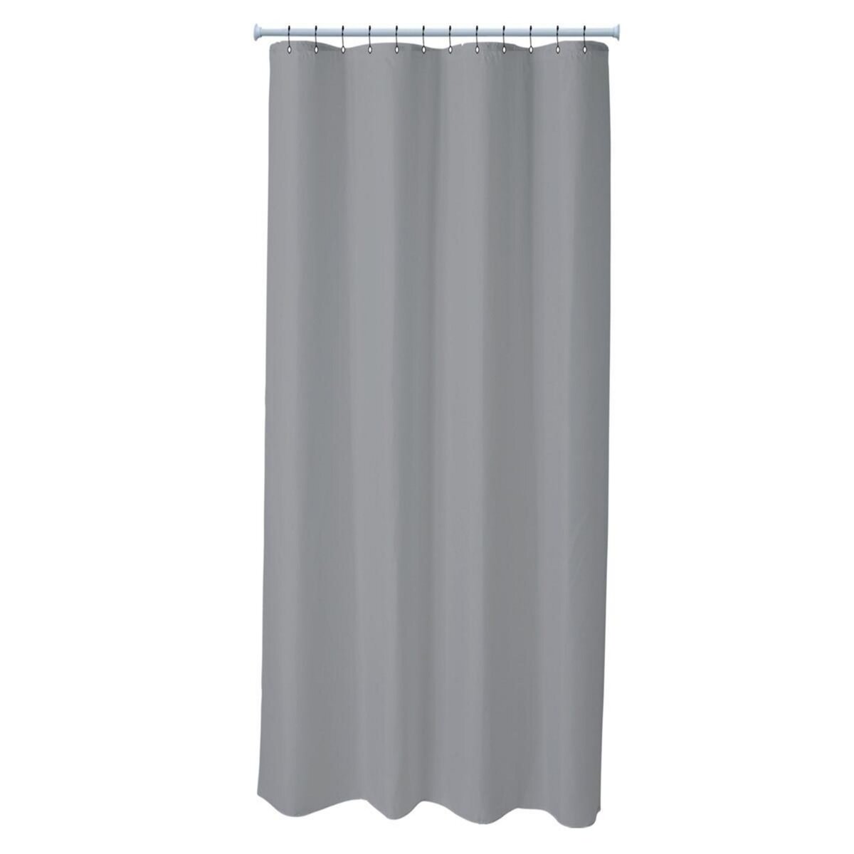 GUY LEVASSEUR Rideau de douche uni en polyester ESSENTIEL