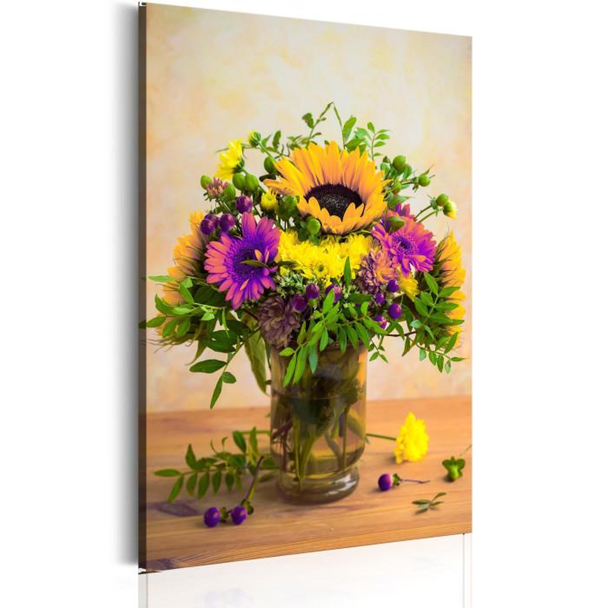 Paris Prix Tableau Imprimé  Flowery Charm. Coloris disponibles : Multicolore