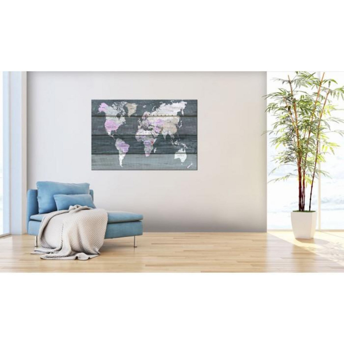 Paris Prix Tableau en Liège  Carte du Monde - Journey Through the World