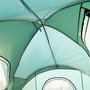 Voir la diapositive 5 : OUTSUNNY Tente de camping familiale 5-6 pers. - porte, 2 fenêtres - vert