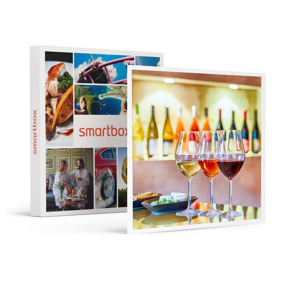 Smartbox Visite et dégustation de vin pour 1 ou 2 personnes - Coffret Cadeau Gastronomie