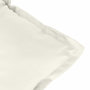 Voir la diapositive 5 : VIDAXL Coussin de banc de jardin creme melange 120x50x7 cm tissu