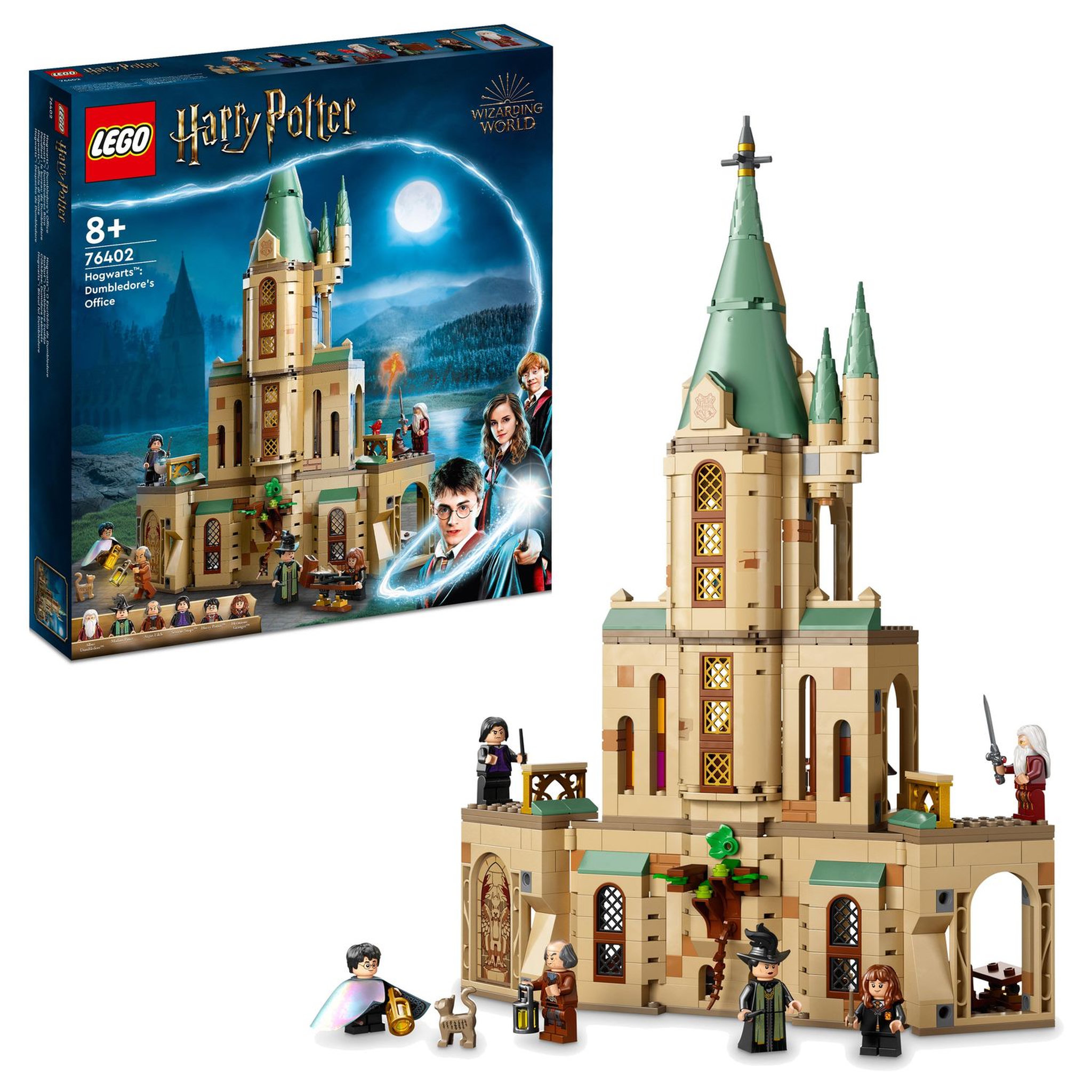 Voir la diapositive 2 : LEGO Harry Potter 76402 Poudlard : Le bureau de Dumbledore, Château avec Choixpeau, Épée