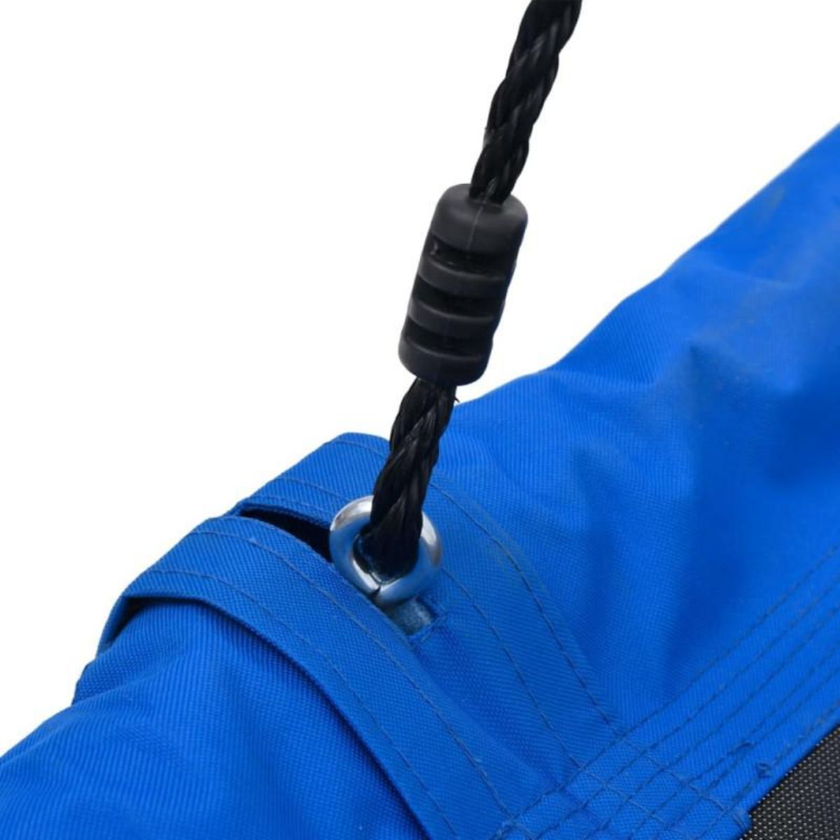 VIDAXL Balançoire nid d oiseau avec fanions 165x70 cm