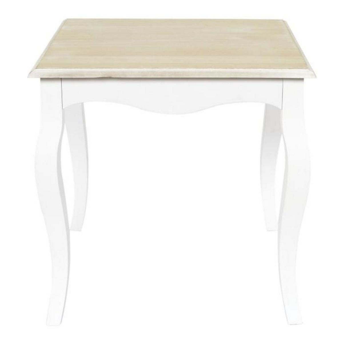 Paris Prix Table d'Appoint en Bois  Victoria  45cm Blanc