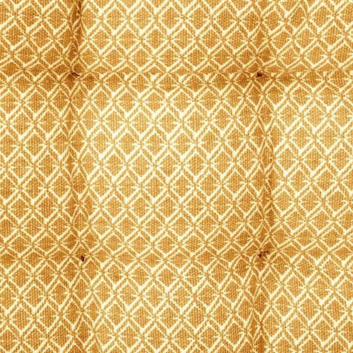 ATMOSPHERA Galette de Chaise  Otto  38x38cm Ocre