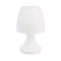 TOILINUX Lot 2x Lampe LED - H. 19,5 cm. - Blanc
