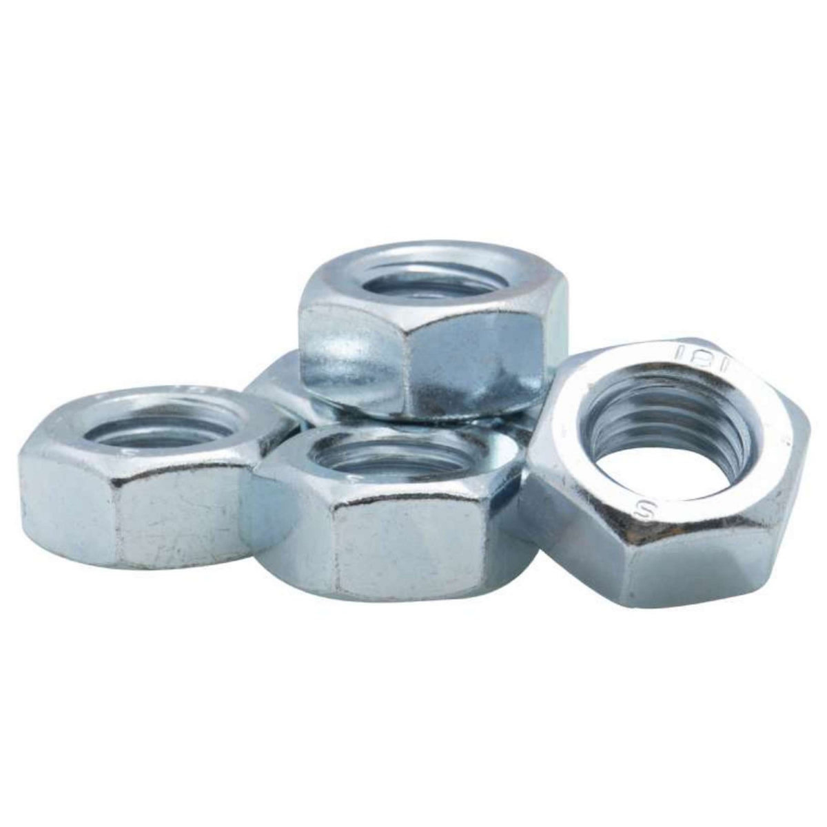  Écrou hexagonal zingué 6 pans Vissal  Classe 8  Ø 12mm  lot de 8 écrous