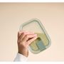 Voir la diapositive 2 : MEPAL Boîte hermétique easyclip Nordic sage 2250ml