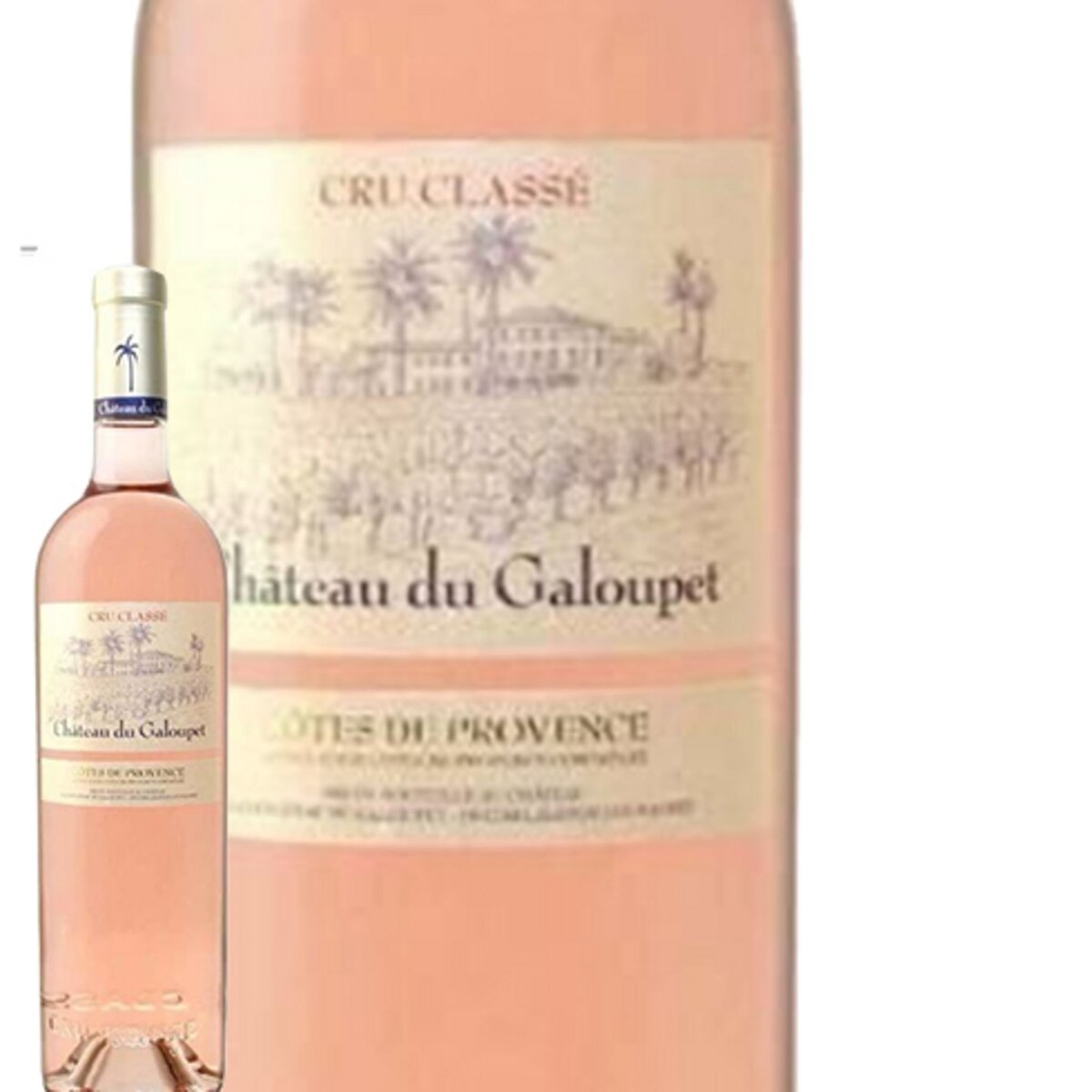 Magnum Château du Galoupet Côtes de Provence Rosé 2015