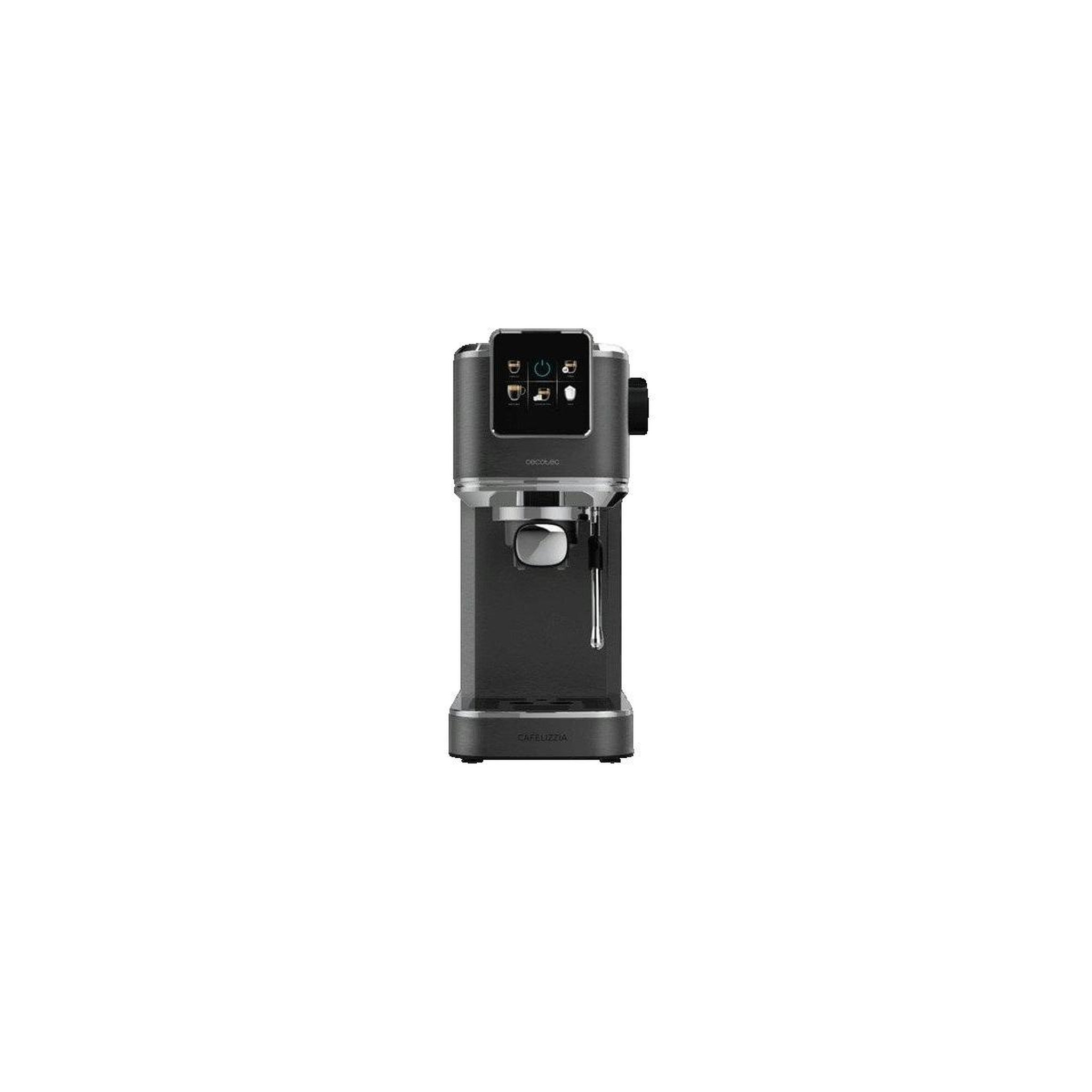 Voir la diapositive 2 : CECOTEC Cafetière Expresso manuelle Cecotec Cafelizzia ColdBrew 20 bars écran tactile moderne en acier