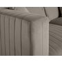 Voir la diapositive 5 : LISA DESIGN Nova - canapé modulable d'angle gauche - 5 places - avec pouf d'appoint - en velours