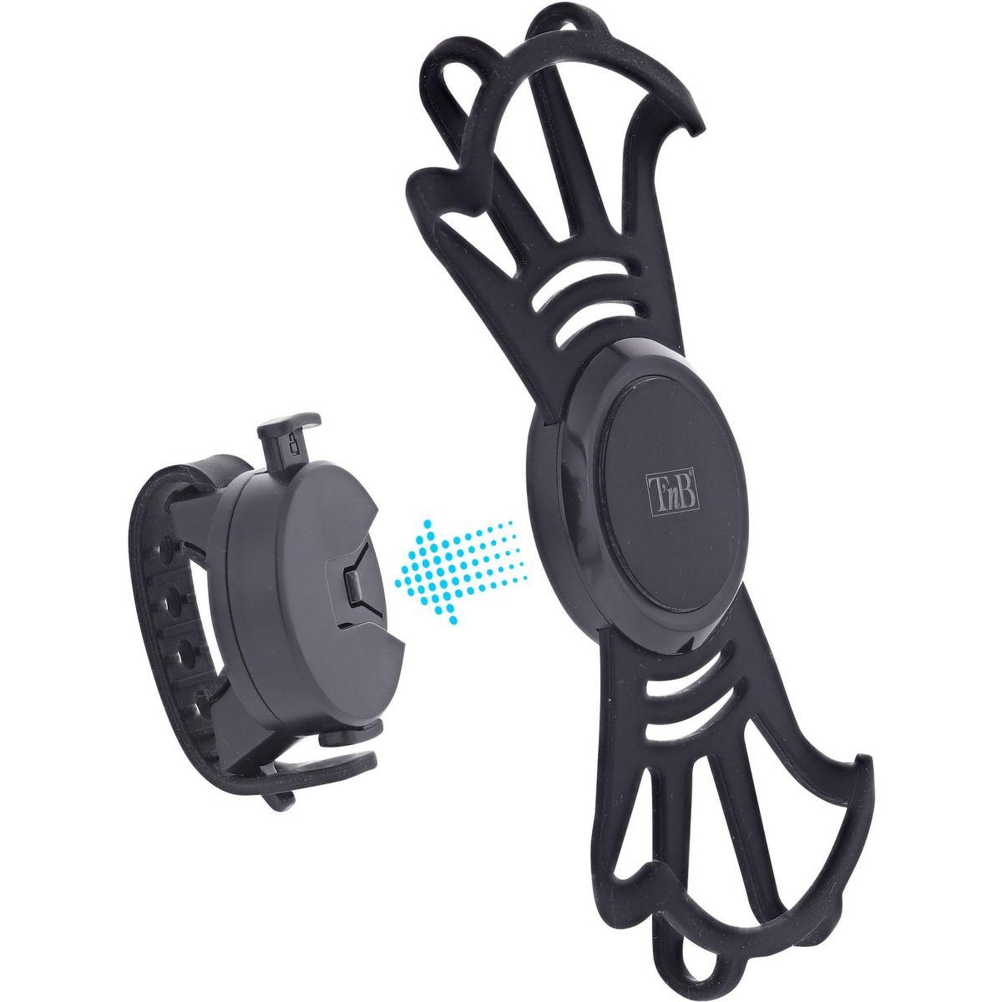 Voir la diapositive 3 : TNB Support smartphone vélo/trottinette rotatif