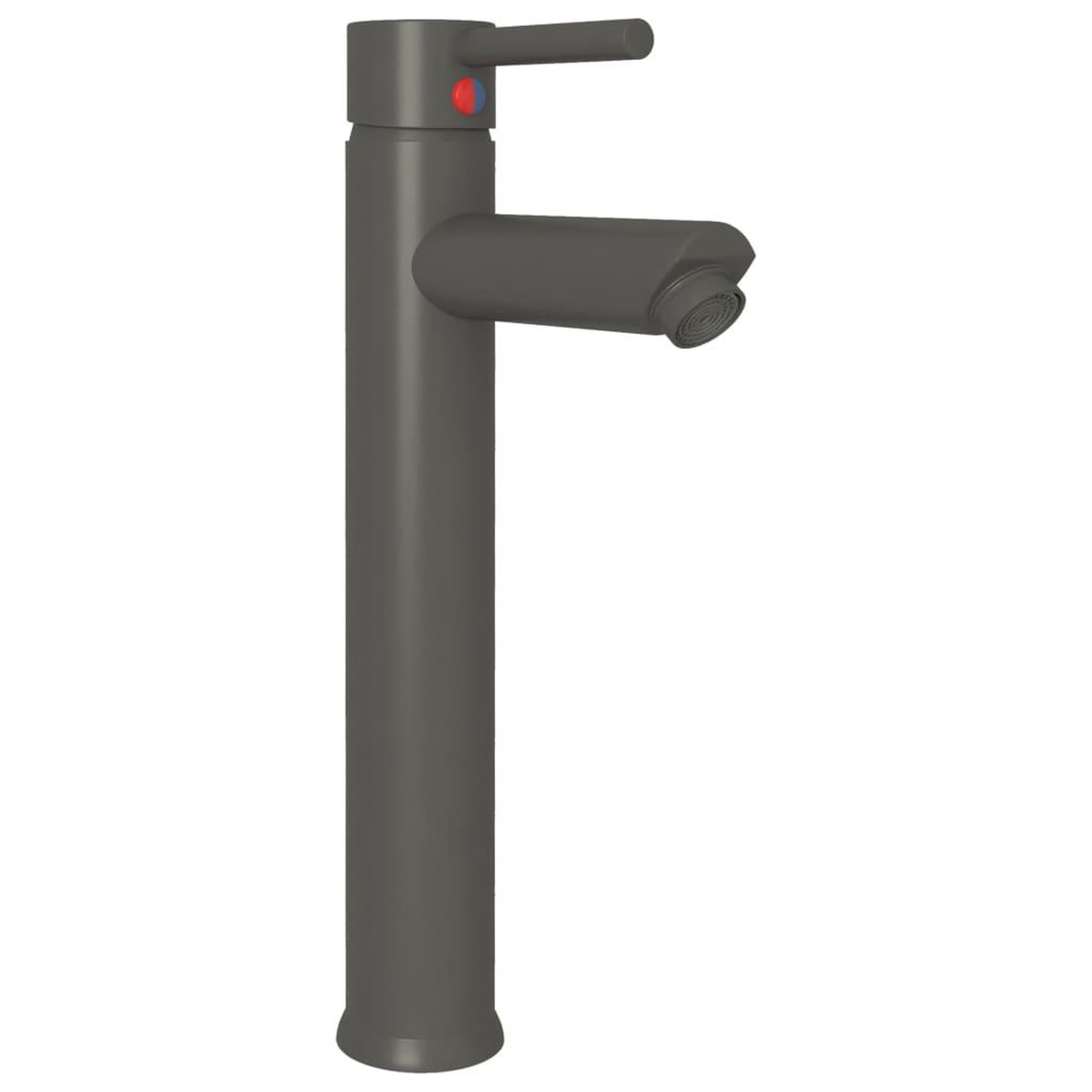 Voir la diapositive 3 : VIDAXL Mitigeur de salle de bain gris 12x30 cm