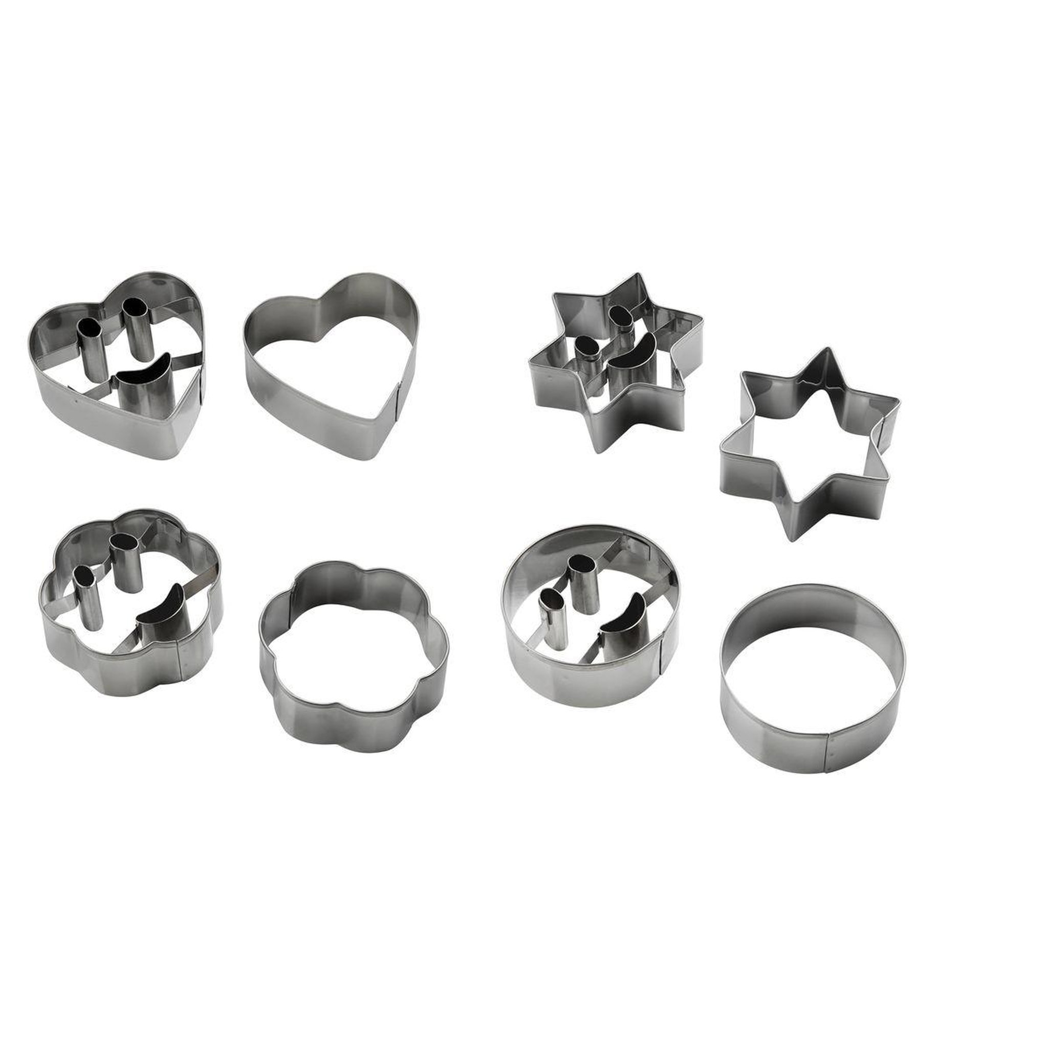 ZENKER Lot de 2 emporte-pièces smiley forme aléatoire zenker emporte-pièces