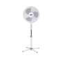 Voir la diapositive 1 : EDM Ventilateur sur pied EDM 45W blanc