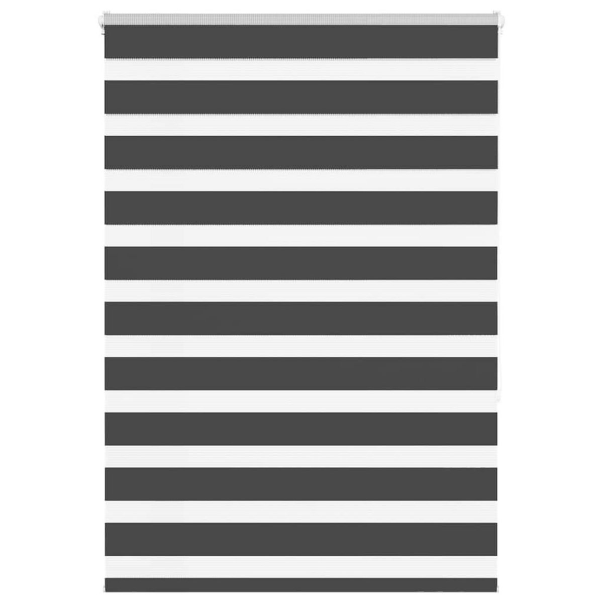 VIDAXL Store zebre noir 105x150 cm largeur du tissu 100,9 cm polyester