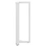 Voir la diapositive 5 : VIDAXL Pieds de table de bar forme de T 2 pcs blanc 40x35x(100-101) cm